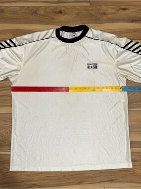 VTG 90s Converse All Star Shiny Y2K Jersey Skater Grunge Shoulder Striped 2 XL T